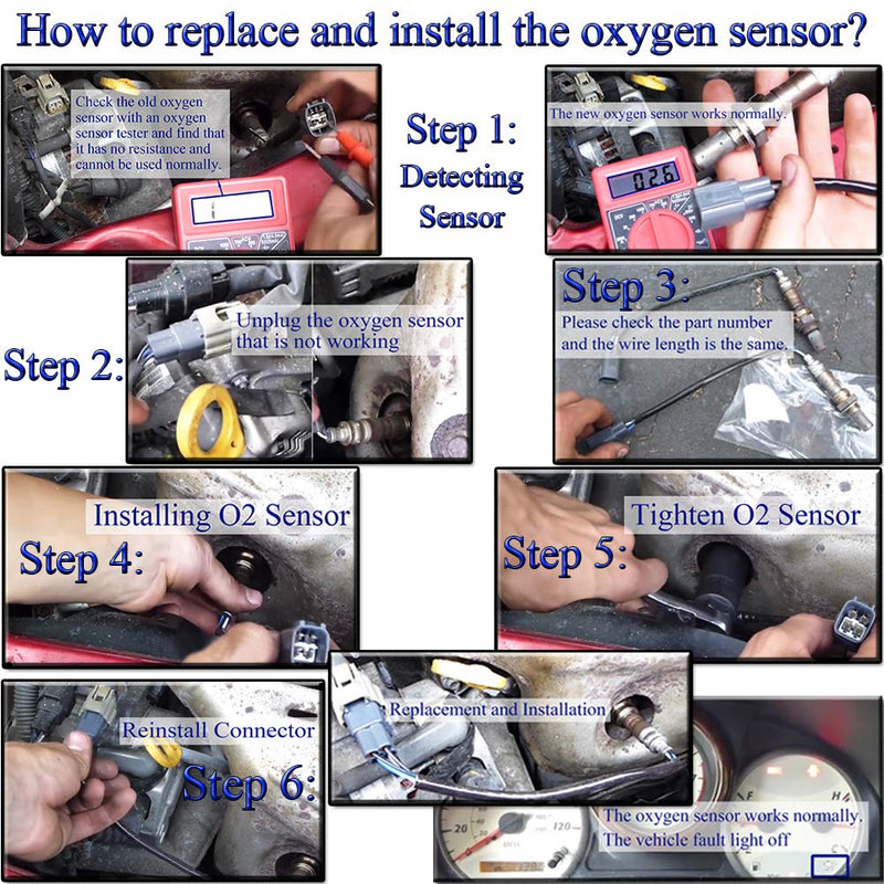 Automotive-leader 234-9114 Air Fuel Ratio Oxygen Sensor Upstream O2 Sensor 1 for Toyota 13-18 R4V4 12-14 Venza 12-15 Sienna 3.5L 11-16 Highlander 3.5L Scion tc 2.5L, Lexus RX350 RX450H 89467-21020 - LeoForward Australia