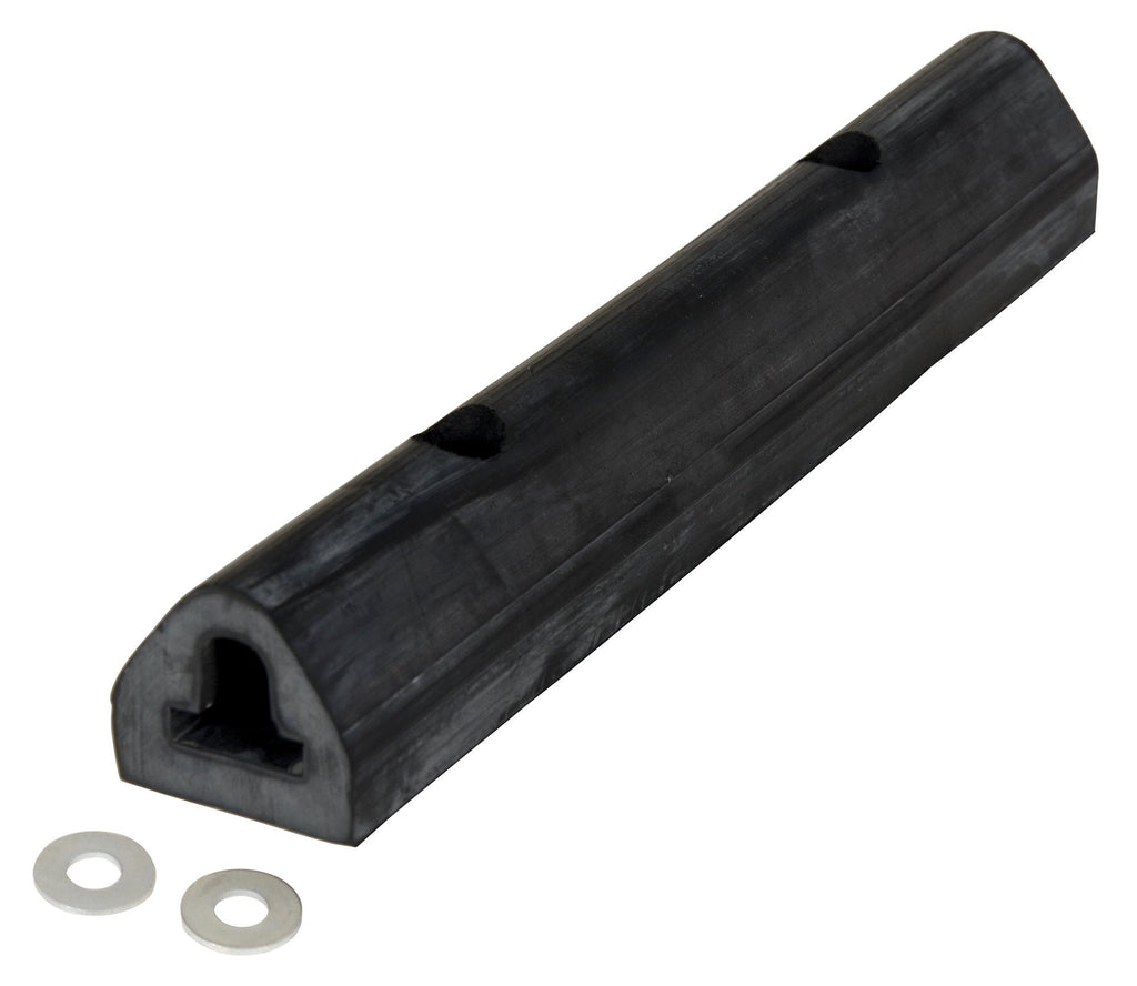  [AUSTRALIA] - Vestil M-2-12 Rubber Extruded Bumper, 12" Length, 2" Width, 1-3/4" Depth,Black 12 inches Length, 2 inches Width, 1-3/4 inches Depth