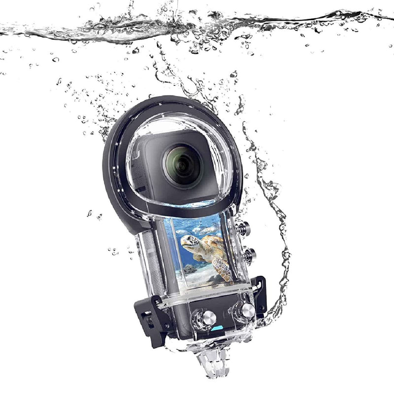  [AUSTRALIA] - VBESTLIFE Waterproof Housing Case, for Insta360 ONE X3, Underwater Diving Protective Shell 50M with Bracket Accessories Vbestlife6a4gysxn2w