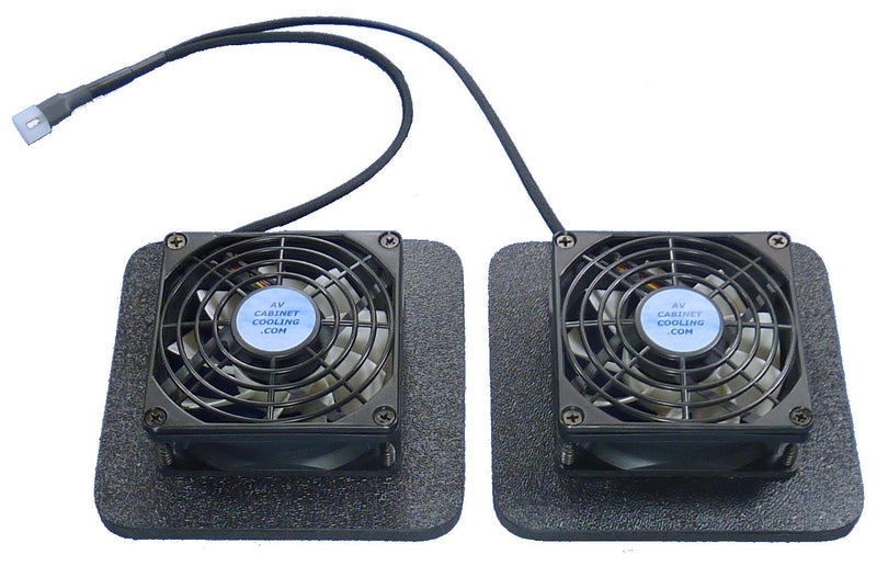  [AUSTRALIA] - Receiver or Amplifier Cooling Fans with thermoswitch & Multi-Speed Fan Control