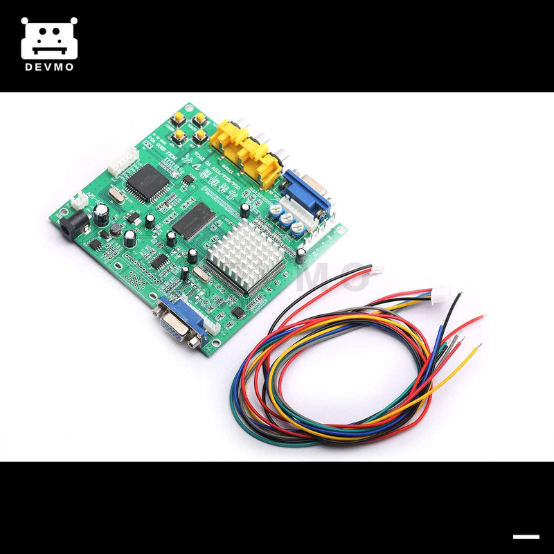  [AUSTRALIA] - DEVMO Gonbes GBS8200 CGA/EGA/YUV/RGB to VGA Output Arcade Jamma Game HD Video Converter Board Monitor to LCD GBS-8200 Latest aga