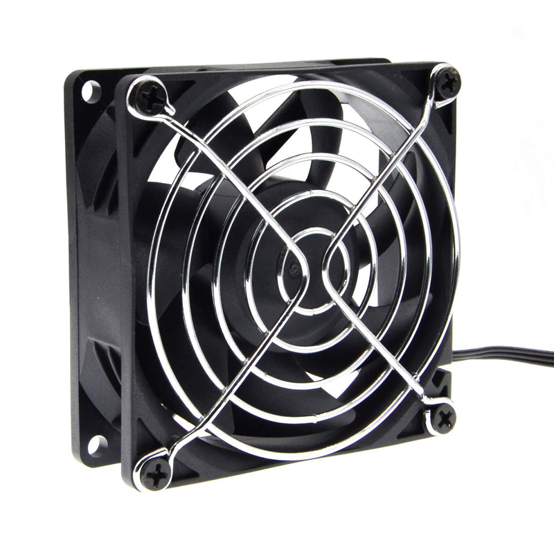  [AUSTRALIA] - SXDOOL 80mm DC 12V Waterproof Cooling Fan,80X80X25mm High Speed CFM,for Computer Chassis Cabinets PC Cooler