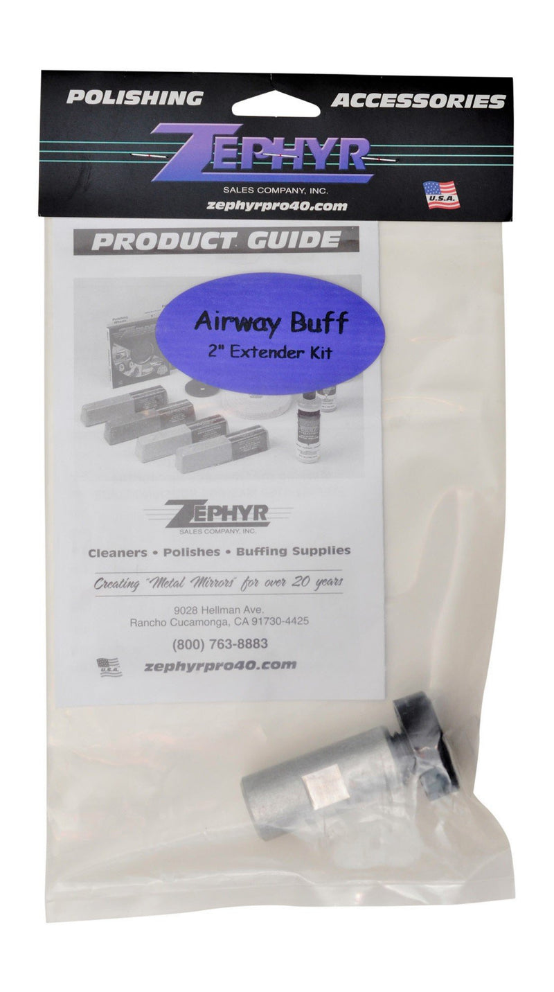  [AUSTRALIA] - Zephyr CFPREX 2" Airway Buff Extender Kit, 1 Pack