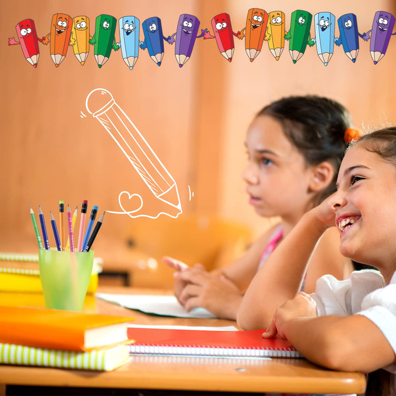  [AUSTRALIA] - 20 Pieces Inspirational Pencils Color Changing Mood Pencil with Eraser Motivational Pencils with Name Cute Pencils Personalized Pencils Heat Activated Color Changing Wooden Pencils For Kids Student