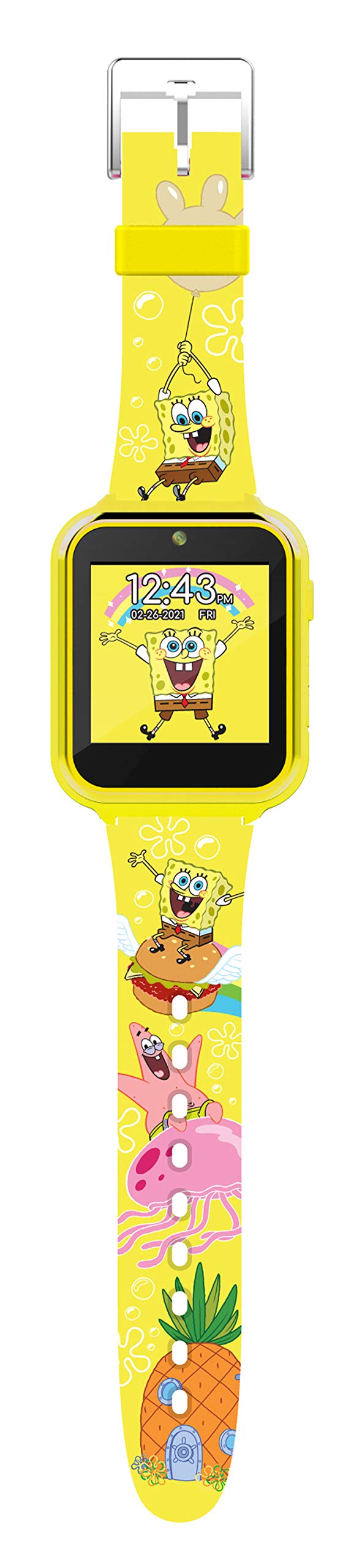  [AUSTRALIA] - Nickelodeon Spongebob Touchscreen Interactive Smart Watch (Model: SGB4090AZ)