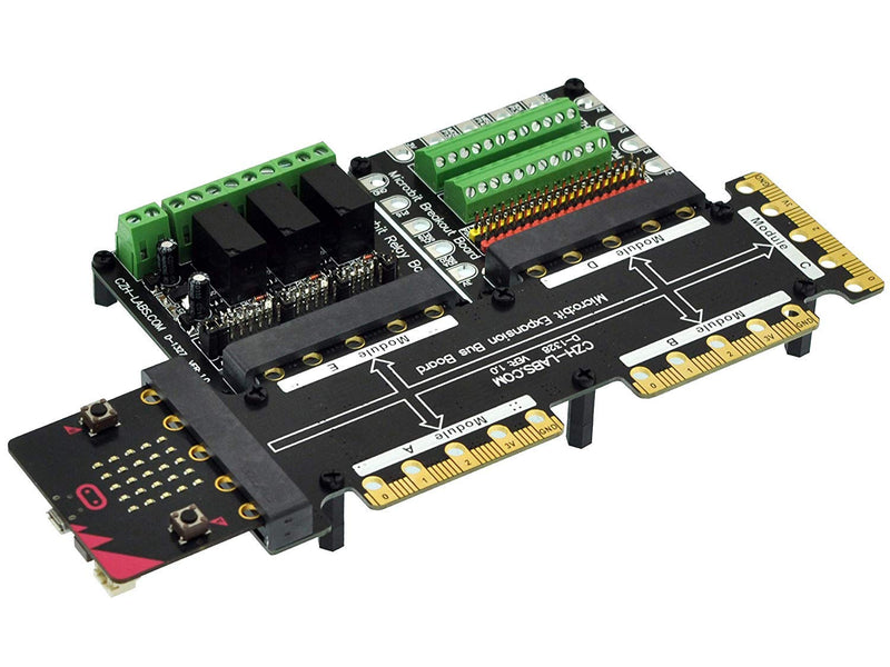  [AUSTRALIA] - Expansion Bus Board for BBC Micro:bit, Microbit Buss Board