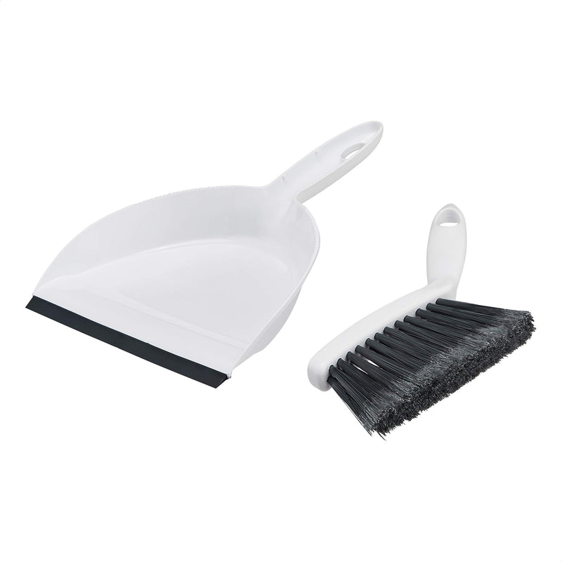 AmazonCommercial Mini Brush and Dustpan Set - 4-Pack Grey 4 PACK - LeoForward Australia