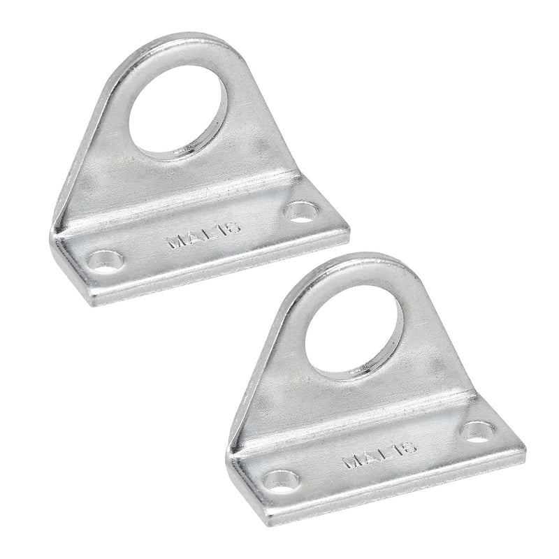  [AUSTRALIA] - uxcell Air Cylinder Rod Clevis Mounting Bracket 2 Bolt Holes MA/MAL Pneumatic Parts for 16mm Cylinder Bore, 2pcs