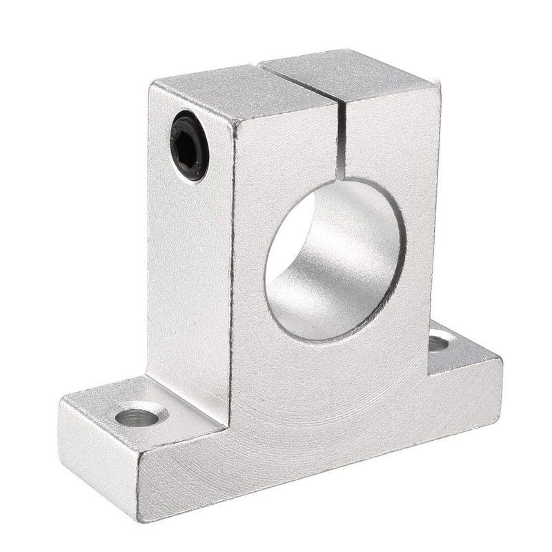  [AUSTRALIA] - uxcell SK25 Aluminum Linear Motion Rail Clamping Rod Rail Guide Support for 25mm Diameter Shaft