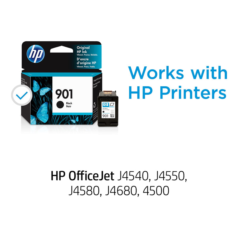 HP 901 | Ink Cartridge | Black | Works with HP OfficeJet 4500, J4500 series, J4680 | CC653AN - LeoForward Australia