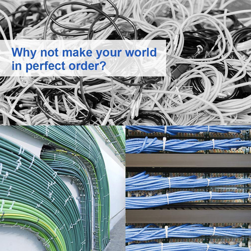  [AUSTRALIA] - Cable Organizing and Bundler Tool，48-Hole Cable Dresser for Data Center, Server Rooms and Machine Room Wire Management and Organizer, Perfect for Cable Management(CAT5, CAT6) 6*8 Holes