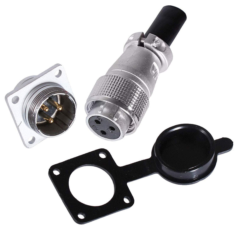  [AUSTRALIA] - Flange connector SET in 2 sizes from 2-12 pin, a total of 18 models to choose from (Ø20mm, 10 pin) Ø20mm