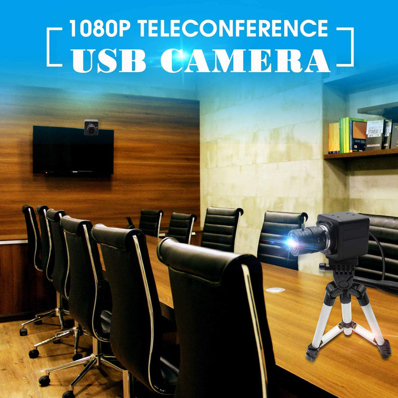  [AUSTRALIA] - Webcamera_usb Varifocal Lens USB Camera 10X Optical Zoom Webcam,5-50mm Varifocus Web Camera Adjust Range of View,2MP Varifocal Webcam with CMOS OV2710,Focus Adjustable 1080@30fps Raspberry Pi Web Cam 5mm-50mm 2 megapixel varifocal lens