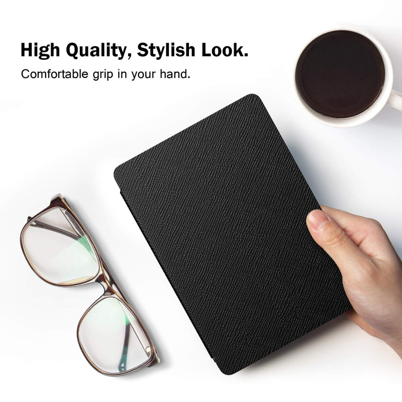 MoKo Case Fits All-New Kindle (10th Generation - 2019 Release Only), Thinnest Protective Shell Cover with Auto Wake/Sleep, Will Not Fit Kindle Paperwhite 10th Generation 2018 - Black - LeoForward Australia