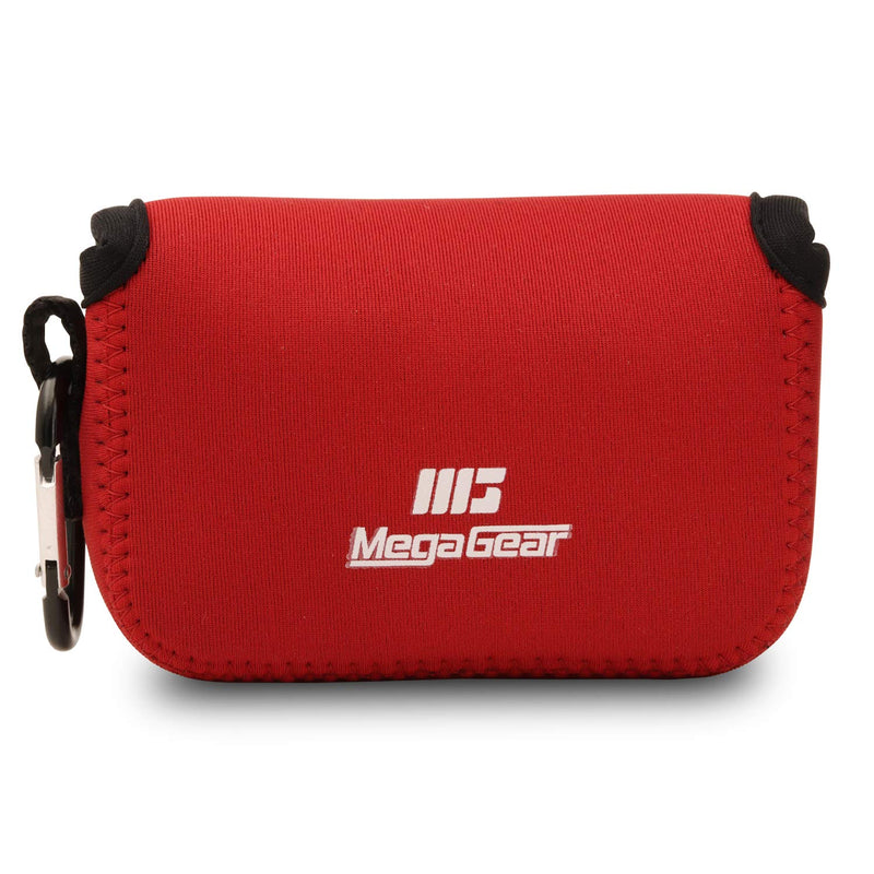  [AUSTRALIA] - MegaGear MG086 Sony Cyber-shot DSC-RX100 VII, Cyber-shot DSC-RX100 VI, DSC-RX100 V, DSC-RX100 IV, DSC-RX100 III, DSC-RX100 II Ultra Light Neoprene Camera Case - Red