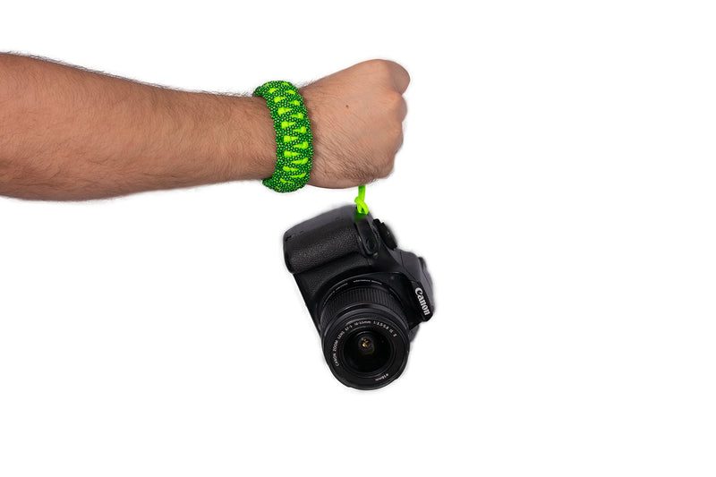  [AUSTRALIA] - Camera Wrist Strap - Secure camera strap for you camera DSLR and Mirrorless Cameras-Camera Strap for Phortographers Green-diamond Green