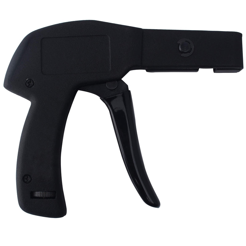  [AUSTRALIA] - Zhushan Zip Tie Gun, Fastening Cable Tie Gun,Tie Wrap Tool with Adjustable Tension to Fasten and Cut Nylon Cable Tie