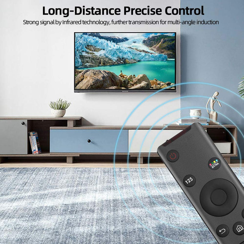  [AUSTRALIA] - Gvirtue Universal Remote Control Support Samsung 2K 4K 8K 3D HD UHD Curved LED QLED Smart TVs and Old TVs BN59-01259B/D/E BN59-01241A /60A/66A UN32/40/43/49/50/55/58/65/75 KS/KU/MU 6/7/8/9 Series