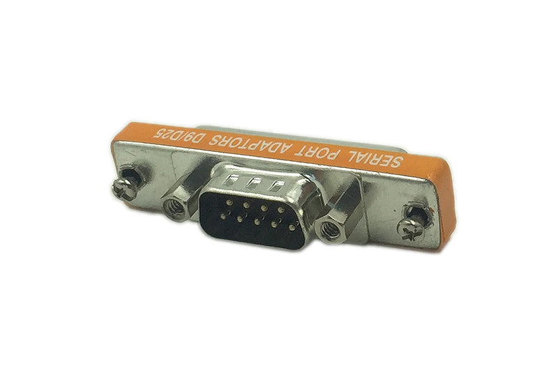  [AUSTRALIA] - LEMENG DB9 Male to DB25 Female Mini Serial Port Cable Adapter Gender Changer