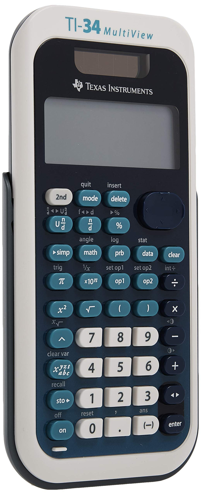  [AUSTRALIA] - Texas Instruments TI-34 MultiView Scientific Calculator Blue, White Single Pack