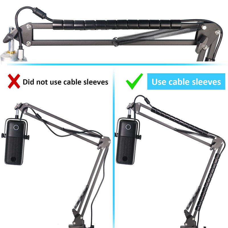 Mic Boom Arm Stand - Professional Adjustable Scissor Microphone Boom Arm Compatible with Elgato Wave:1 Microphone by YOUSHARES Mic Stand - LeoForward Australia