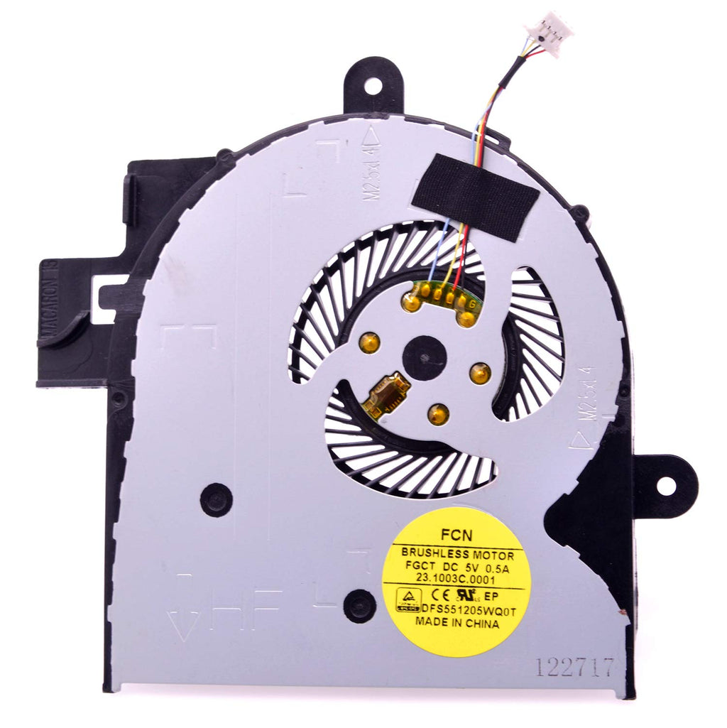  [AUSTRALIA] - Deal4GO CPU Fan Cooling Fan Replacement for HP Envy X360 M6-W M6-W000 M6-W100 M6-W010DX M6-W101DX M6-W102DX 807524-001