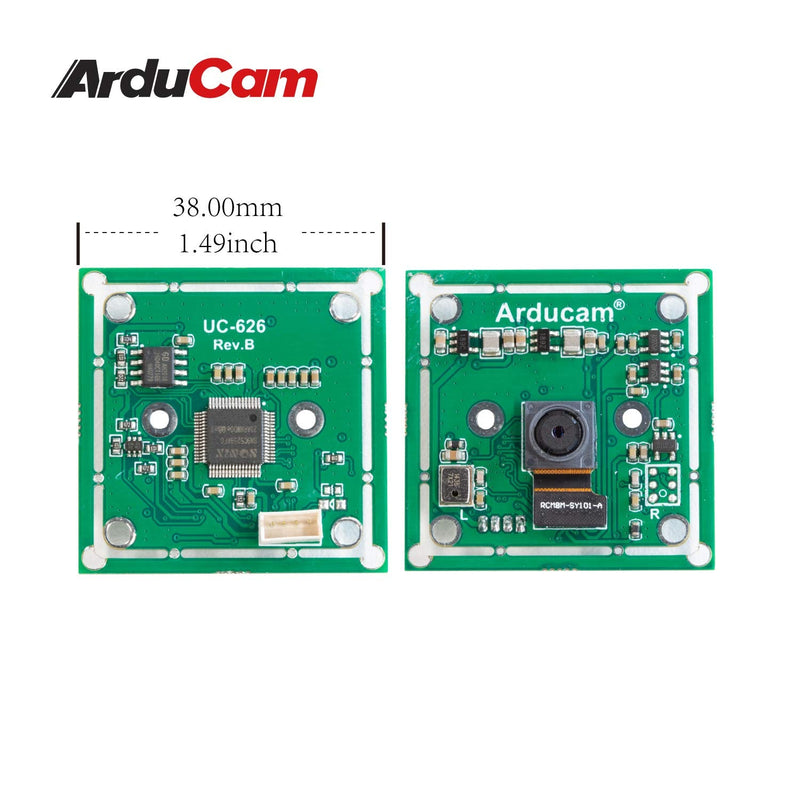  [AUSTRALIA] - Arducam 8MP 1080P USB Camera Module for Raspberry Pi, 1/4” CMOS IMX219 Mini UVC USB2.0 Webcam Board with 1.64ft/0.5m USB Cable for Windows, Linux, Android and Mac OS