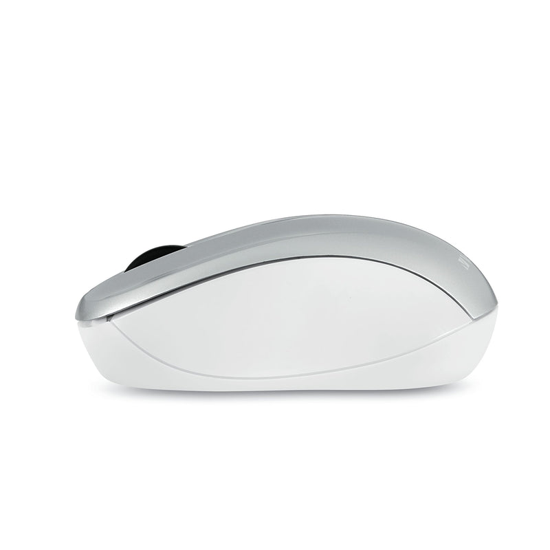 Verbatim Silent Wireless Blue LED Mouse - Silver Wireless Mouse - LeoForward Australia