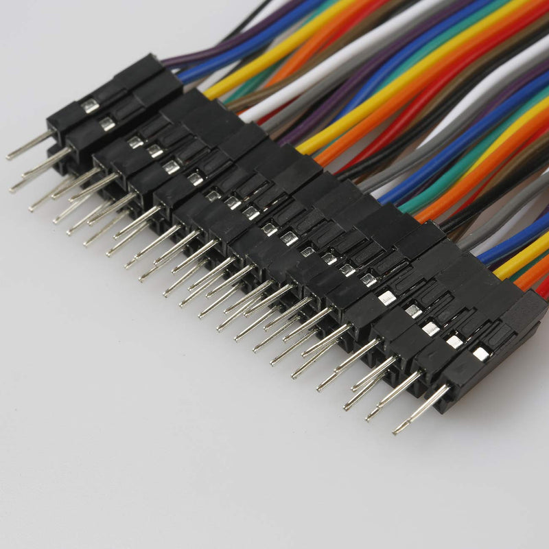  [AUSTRALIA] - EDGELEC 120pcs Breadboard Jumper Wires 10cm 15cm 20cm 30cm 40cm 50cm 100cm Wire Length Optional Dupont Cable Assorted Kit Male to Female Male to Male Female to Female Multicolored Ribbon Cables 7.8 inch (20cm)