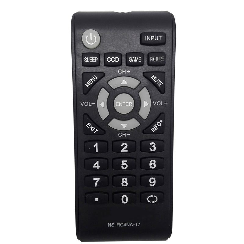 New Remote NS-RC4NA-17 fit for Insignia HD TV NS-24D510MX17 NS-24D510NA17 NS-32D310MX17 NS-32D310NA17 NS-39D310NA17 NS-40D510MX17 NS-40D510NA17 NS-48D510NA17 NS-50D510MX17 NS-50D510NA17 NS-55D510MX17 - LeoForward Australia