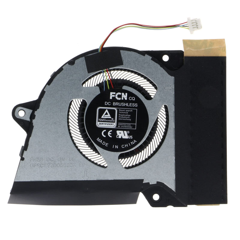  [AUSTRALIA] - CPU & GPU Cooling Fan for ASUS ROG Zephyrus G14 GA401Q GA401QC GA401QE GA401QH GA401QM GA401IHR 12V 1A FN58 FNNW 13NR05S0AP0101 DFSCK22D05883K FN59 FNNX 13NR05S0AP0201 DFSCK221151818 12V 1A