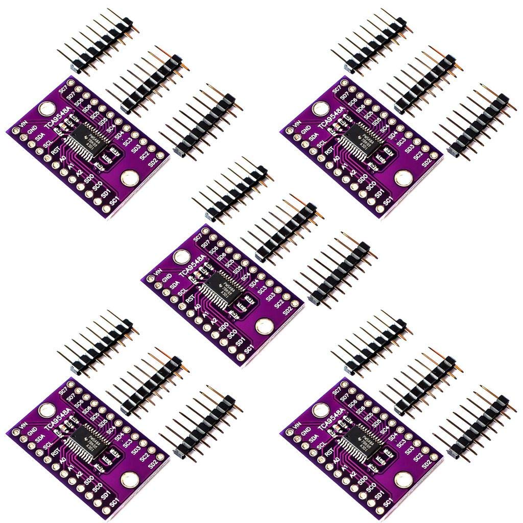  [AUSTRALIA] - DAOKI 5Pcs Expansion Board TCA9548A I2C IIC Multiplexer Breakout Board 8 Channel Expansion Board for Arduino