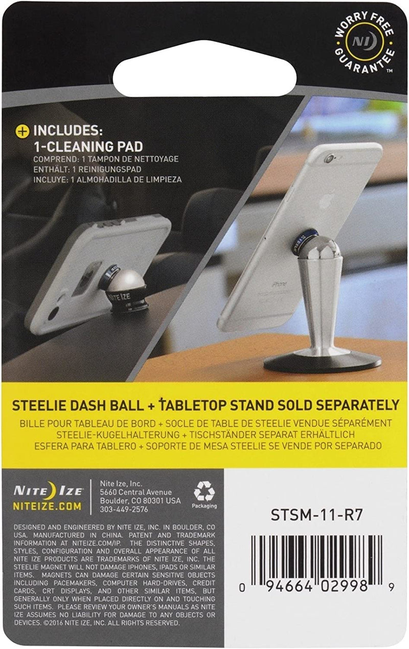  [AUSTRALIA] - Nite Ize Original Steelie Magnetic Phone Socket - Additional Magnet for Steelie Phone Mounting Systems