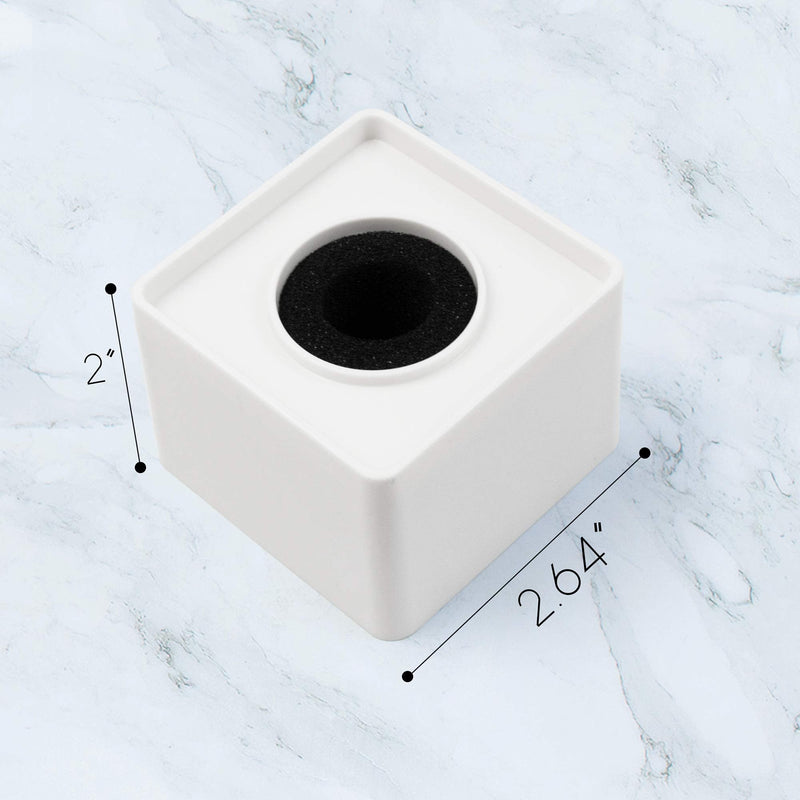  [AUSTRALIA] - AUEAR, Square White Mic Flag Cube Shaped Microphone Logo Custom Flag for News Interview KTV