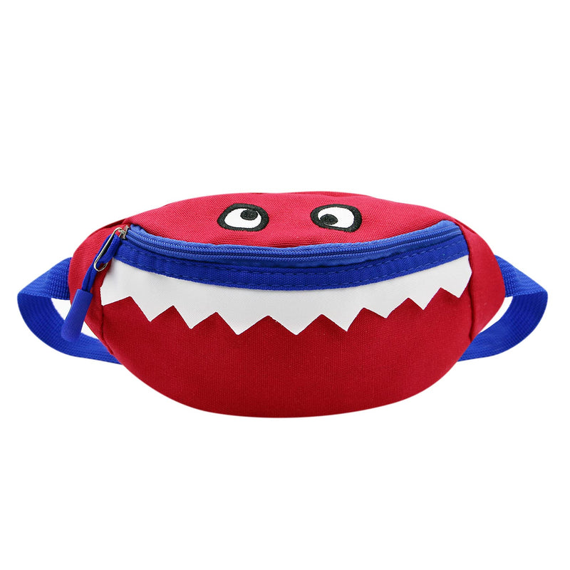 Toddler Baby Mini Fanny Pack Kids Sports Running Purse Waist Pack Belt Bum Bag Red - LeoForward Australia