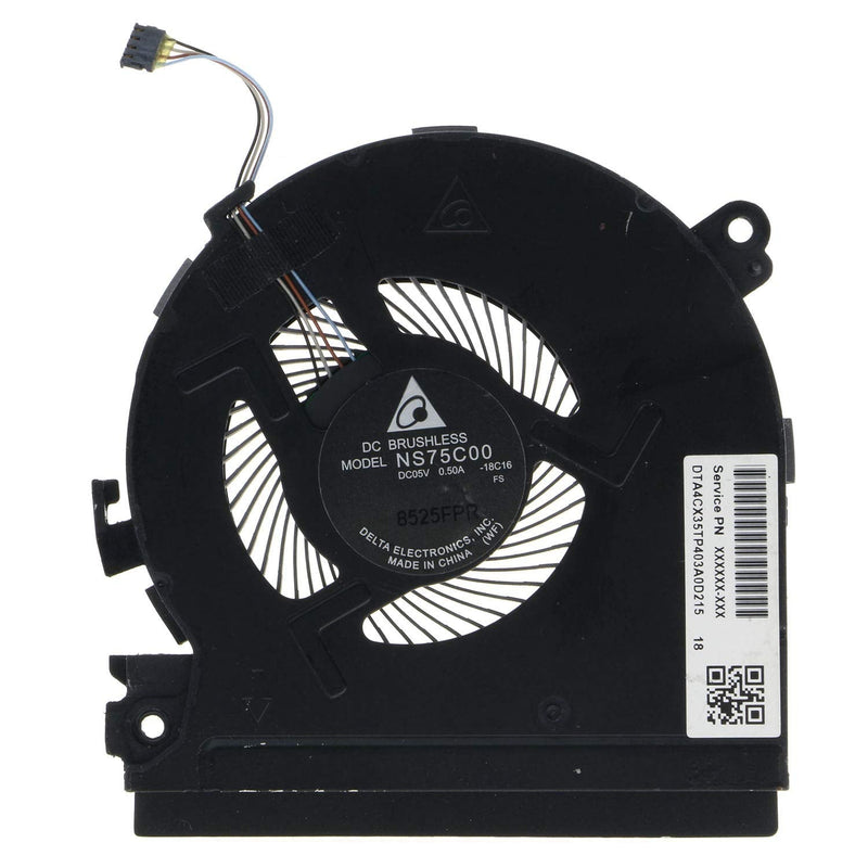  [AUSTRALIA] - Replacement CPU & GPU Cooling Fan for HP Spectre X360 15-CH 15-CH000 15-CH011DX 15-CH011NR 15-ch075nr NS75C00-17J22 NS75C00-17J21 L17605-001 L17606-001