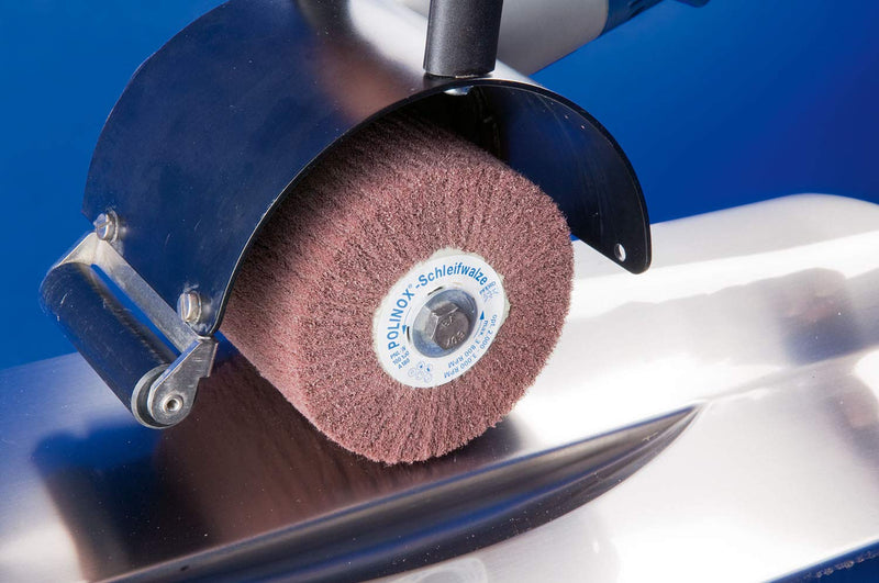  [AUSTRALIA] - PFERD POLINOX sanding roller PNL | 100 x 100 mm, keyway 19 mm, corundum A280 | 44641028 – for fine sanding & finishing sanding rollers corundum A280, fine sanding