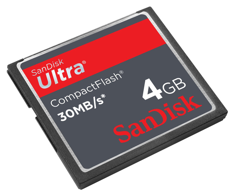  [AUSTRALIA] - SanDisk Ultra CompactFlash 4 GB Memory Card 30MB/s SDCFH-004G-U46