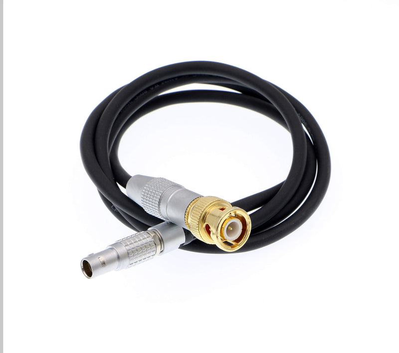  [AUSTRALIA] - Uonecn Time Code TC Cable BNC Male to 0B 5 Pin Plug Cable for ARRI Alexa Sound Devices