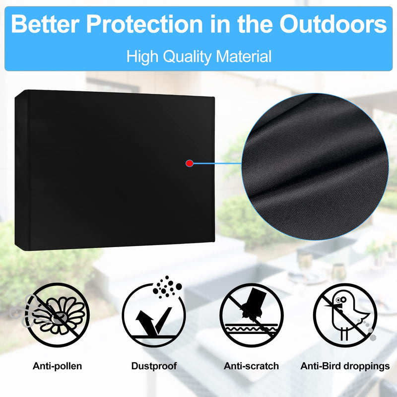  [AUSTRALIA] - Outdoor TV Cover for 40-43inch TV, Weatherproof, Waterproof & Dustproof TV Screen Protector for Flat TV Screen, for LED LCD Smart TV, Outside & Indoor to Use
