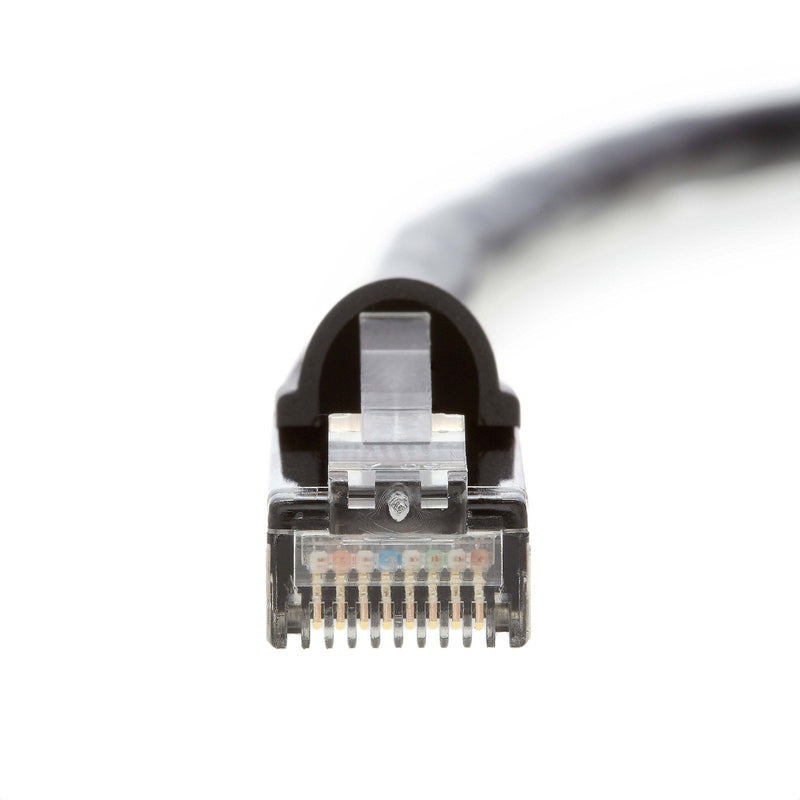  [AUSTRALIA] - InstallerParts Ethernet Cable CAT6 Cable Shielded (SSTP/SFTP) Booted 15 FT - Black - Professional Series - 10Gigabit/Sec Network/High Speed Internet Cable, 550MHZ 15 Feet