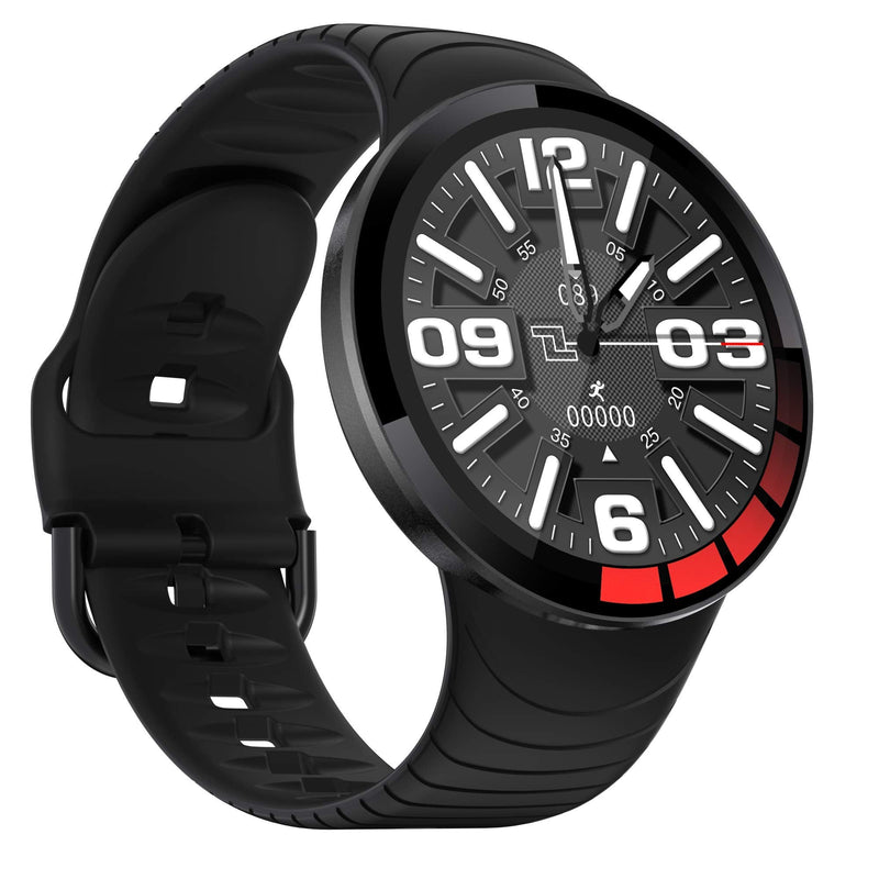  [AUSTRALIA] - Smart Watch for Men Fitness Tracker: IP68 Waterproof Smartwatch for Android iOS Phone Sport Running Digital Watches with Heart Rate Blood Pressure Sleep Monitor Step Counter 1.28 inch Touch Screen