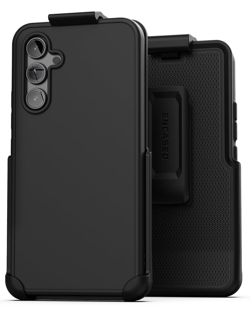  [AUSTRALIA] - Encased Belt Case for Galaxy A54 with Holster Clip (2023 Samsung A54 5G) Black