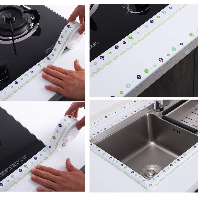  [AUSTRALIA] - Caulk Strip,Waterproof Caulking Tape, PVC Caulk Strip for Bathtub Kitchen Sink Toilet Wall Edge Protect Style A (1.5“ X ”125”) Style A(1.5" X ”125")