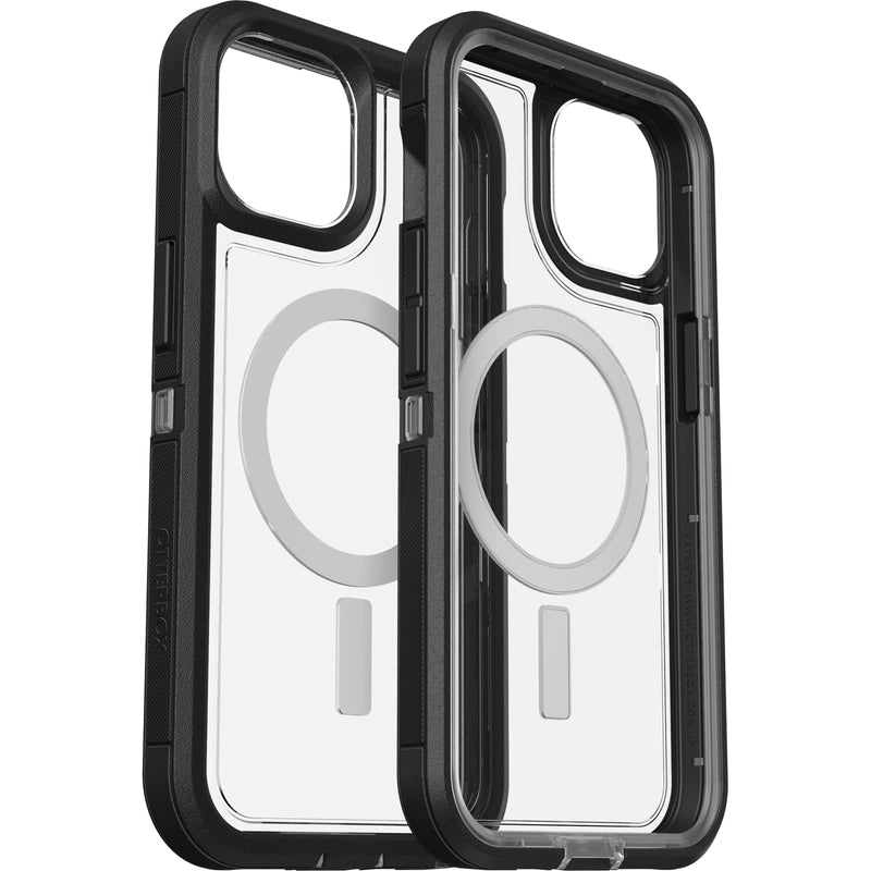  [AUSTRALIA] - OtterBox DEFENDER XT CLEAR SERIES for iPhone 14 & iPhone 13 -BLACK CRYSTAL Defender Series XT Black/Clear