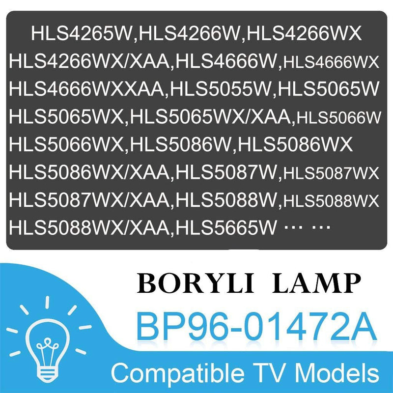  [AUSTRALIA] - BP96-01472A / BP9601472A BP96-01578A BP96-01600A Replacement Lamp with Housing Suit for HL-S6187W HL-S5687W HL-S5686W HL-S4266W DLP TV