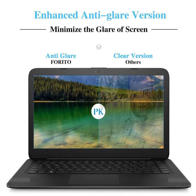  [AUSTRALIA] - 2-Pack 14 Inch Screen Protector -Blue Light and Anti Glare Filter, FORITO Eye Protection Blue Light Blocking & Anti Glare Screen Protector for 14" with 16:9 Aspect Ratio Laptop