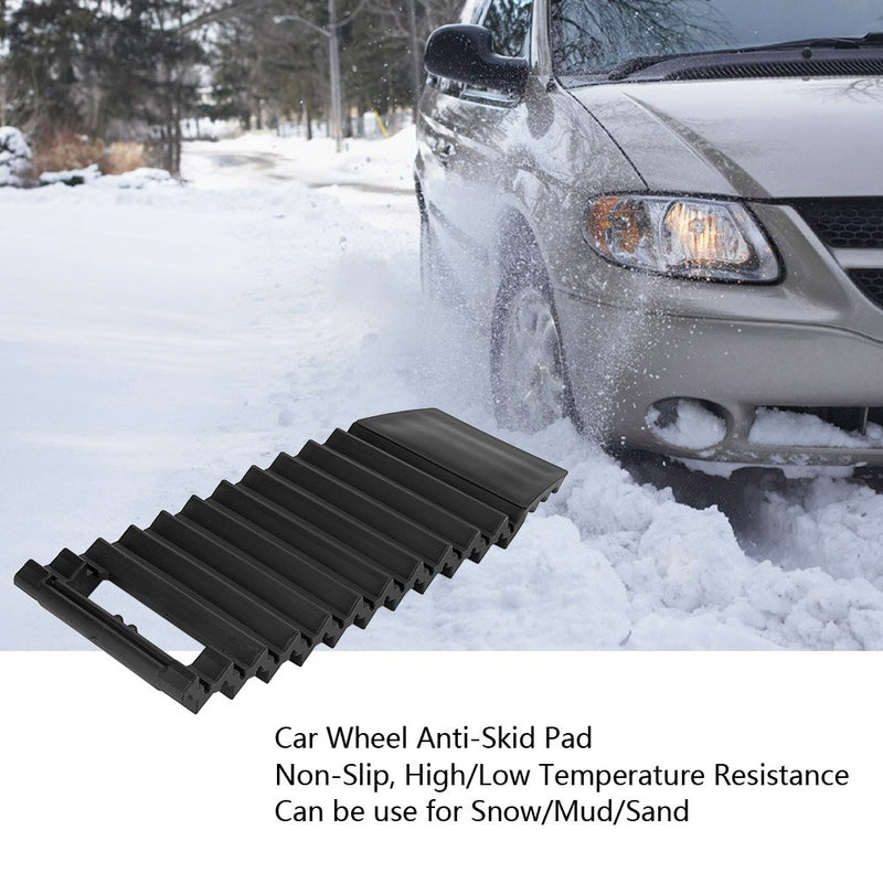Car Wheel Anti-Skid Pad, Keenso Non-Slip Emergency Tire Traction Mat Plate for Snow Mud Ice Sand Universal (1PCS) 1PCS - LeoForward Australia