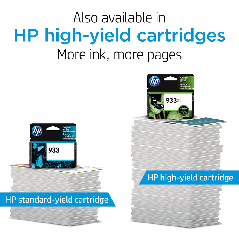  [AUSTRALIA] - Original HP 933 Cyan, Magenta, Yellow Ink Cartridges (3-pack) | Works with HP OfficeJet 6100, 6600, 6700, 7110, 7510, 7610 Series | N9H56FN Multipack