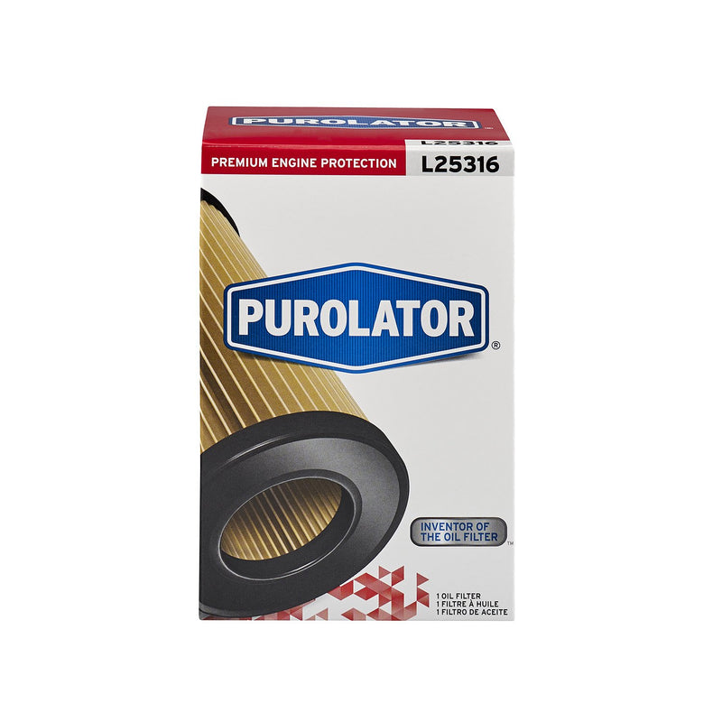 Purolator L25316 Premium Engine Protection Cartridge Oil Filter single filter - LeoForward Australia